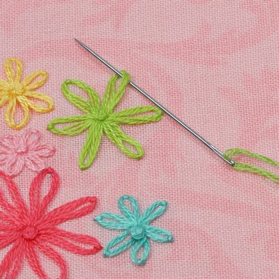 Hand Needles Embroidery Size 7 16 ct. image 2