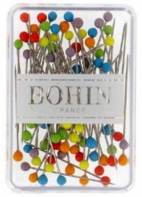Glass Head Pins 1 3/16 in Rainbow

 image 0