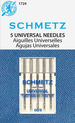 Schmetz Universal 5-pk sz8/60 image 0
