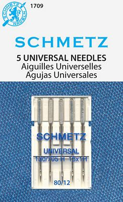 Schmetz Universal 5-pk sz12/80 image 0